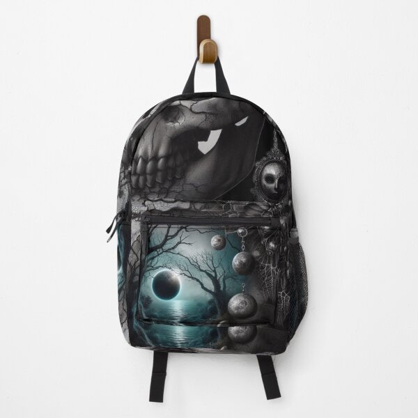 Item preview, Whispers of the Dead – Cracked Skull with Cosmic Sea designed and sold by LujziWorld.