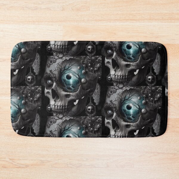 Item preview, Whispers of the Dead – Cracked Skull with Cosmic Sea designed and sold by LujziWorld.