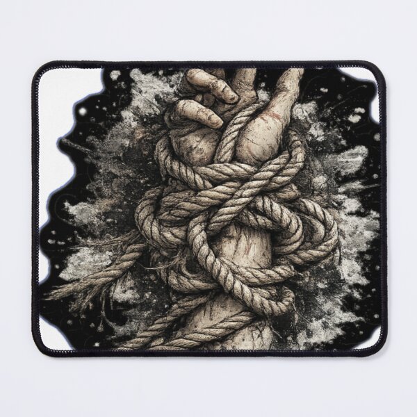 Item preview, Tangled Hand – Bound by Thoughts Sticker designed and sold by Genzfirevibes.