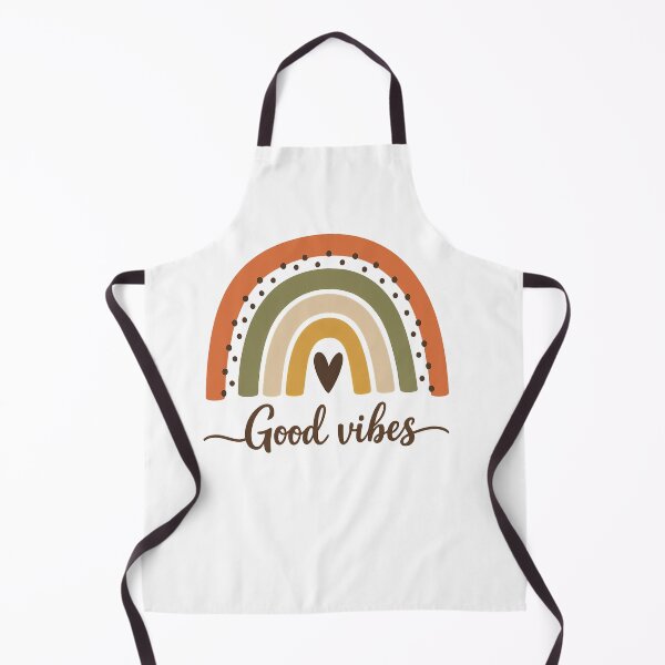 Item preview, Good Vibes Boho Rainbow Earthy Aesthetic Art designed and sold by myforestfog.