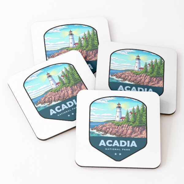 Item preview, Acadia National Park Shield designed and sold by Esskay Designs.