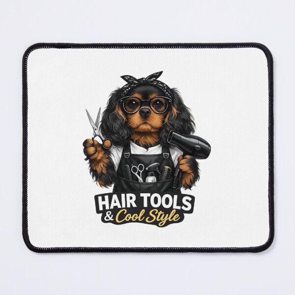Item preview, Hair & Style Black and Tan Cavalier designed and sold by SpottyRainbow.