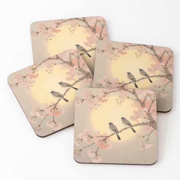 Item preview, Japanese Ukiyo-e Birds and Cherry Blossom designed and sold by Selena-V.
