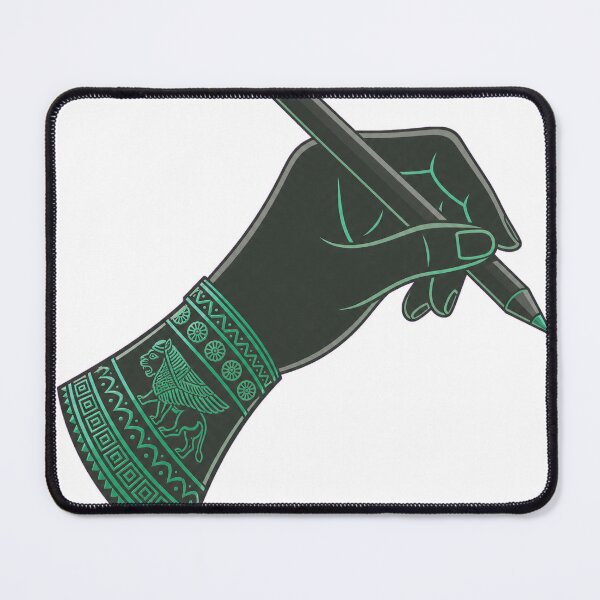 Item preview, Ancient Hand Stylus Logo | Babylonian Art Design | Digital Creator Emblem designed and sold by Ahmed Nedji.