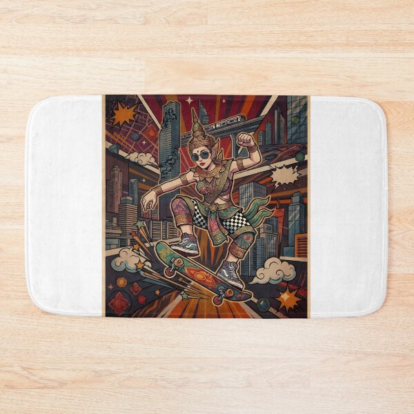 Item preview, Thai Future Skate: Traditional Dance Meets Street Culture designed and sold by SiamSuay Studio..