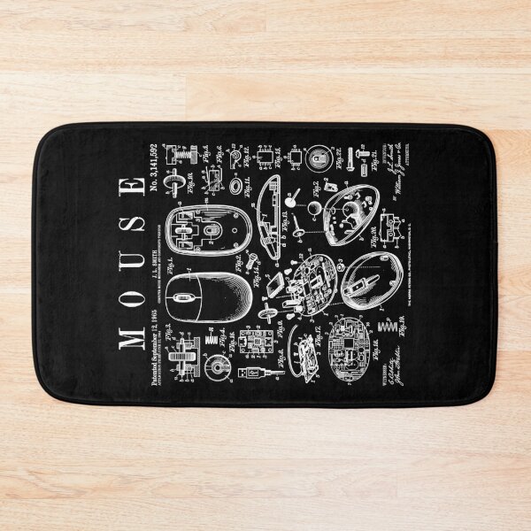Item preview, Computer Mouse Gamer Geek Vintage IT PC Patent Print designed and sold by GrandeDuc.