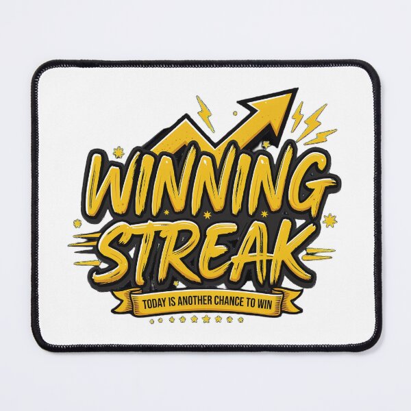 Item preview, Winning Streak Motivation Sticker - Today Is Another Chance To Win Art designed and sold by VYBEHAUS.