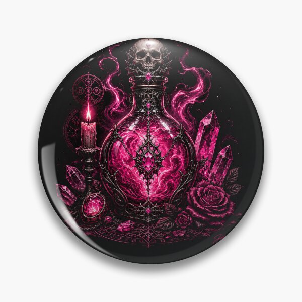 Item preview, Pink Gothic Potion designed and sold by JabbiKamost.