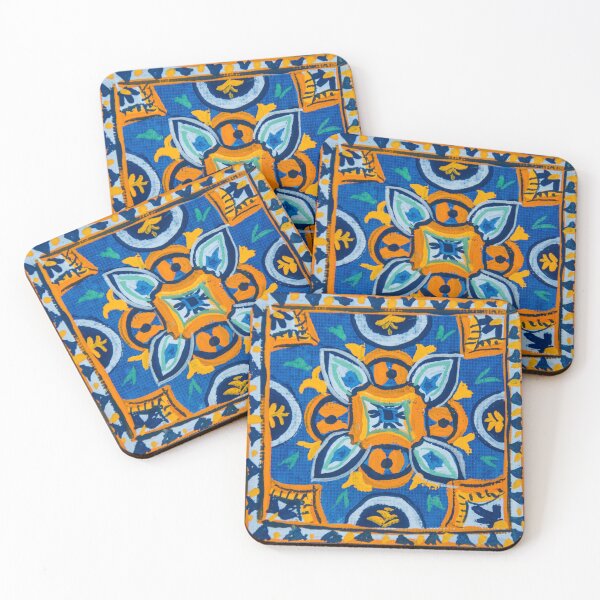 Item preview, Persian blue tiles designed and sold by Rochelle Shahfazli.