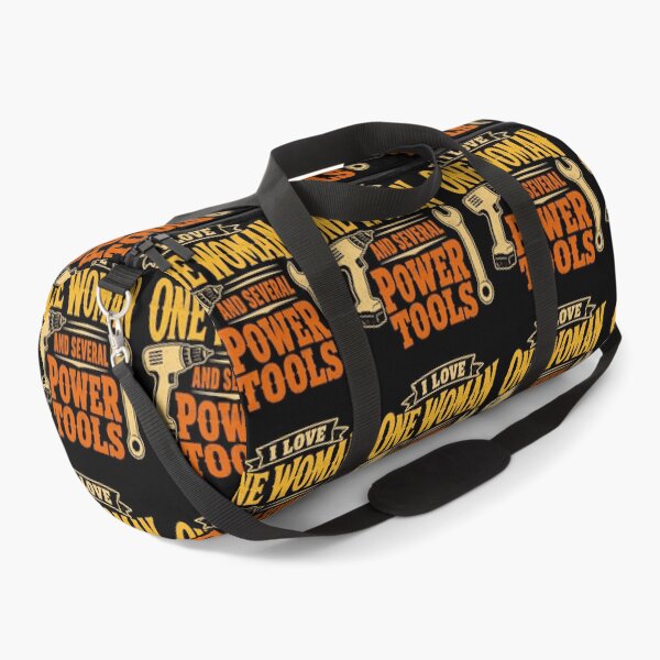 Item preview, I Love One Woman And Several Power Tools designed and sold by FreshVibe Prints.