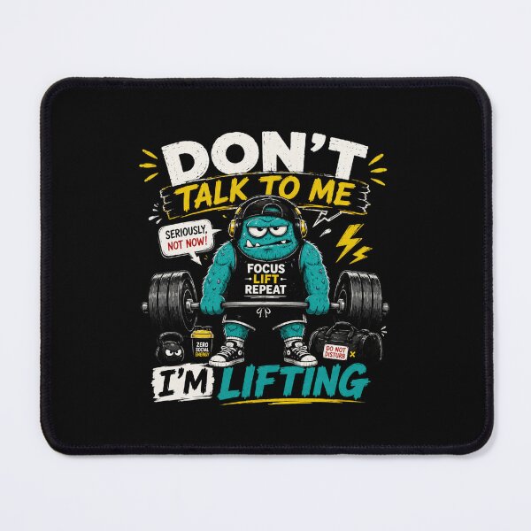 Item preview, Gym Sticker – Introvert Workout Motivation Design designed and sold by Artimax-Studio.