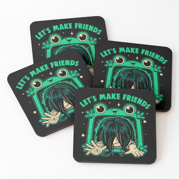 Item preview, Let's Make Friends - Spooky Frog Tablet designed and sold by Snouleaf.