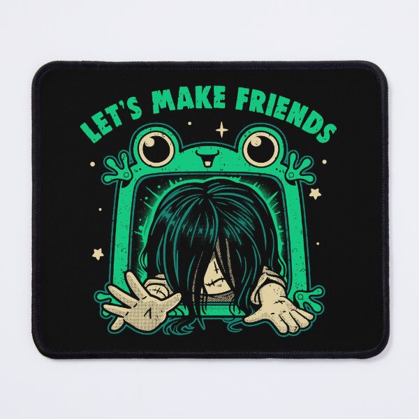 Item preview, Let's Make Friends - Spooky Frog Tablet designed and sold by Snouleaf.