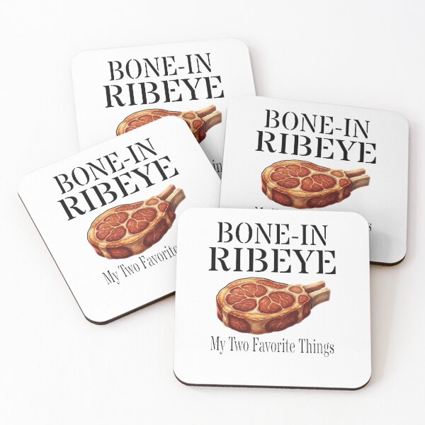 Artikelvorschau, Ribeye-Steak mit Knochen – Meine zwei Lieblingsdinge entworfen und verkauft von TheEndDesign.