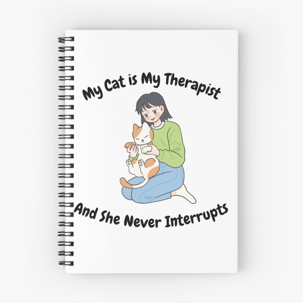 Item preview, My Cat is My Therapist designed and sold by VortexClothings.