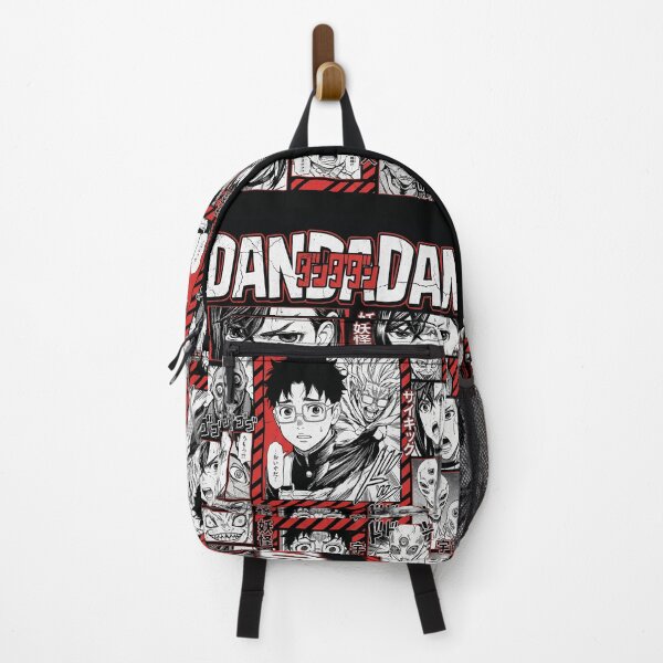 Item preview, Dandadan Manga Panel Grid - Retro Red and Black Shonen Graphic designed and sold by MCHDesignST.