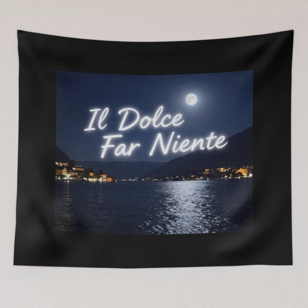 Item preview, Il Dolce far niente designed and sold by LaughandLaugh.