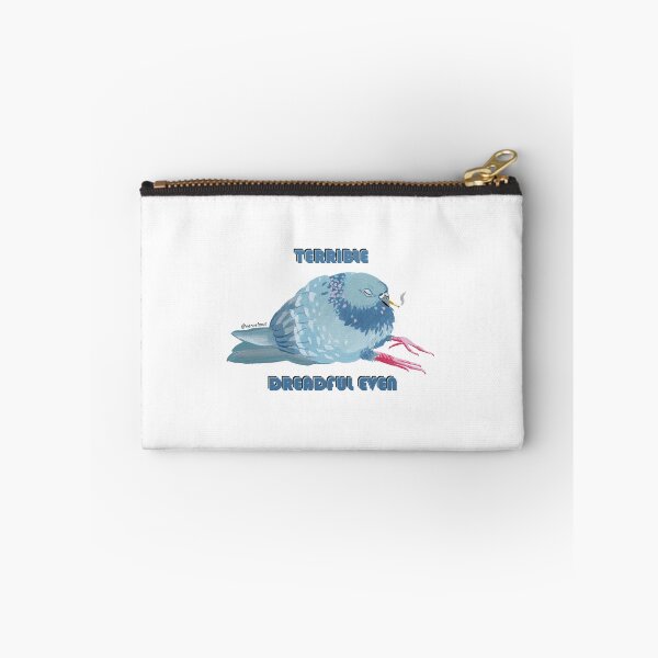 Item preview, Miserable pigeon with a cigarette designed and sold by veroslawa.