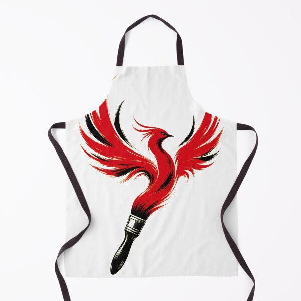 Item preview, Phoenix Paintbrush Logo | Creative Artist Emblem | Art Shop Design designed and sold by Ahmed Nedji.