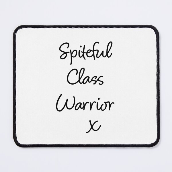 Item preview, ndvh Spiteful Class Warrior designed and sold by Nik’s T-Shirts.