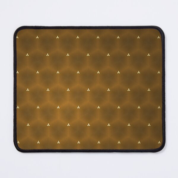 Item preview, Golden Hexagonal Honeycomb Sacred Geometry Art designed and sold by IntelliMindDesigns.