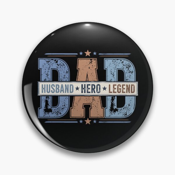 Item preview, Dad Husband Hero Legend designed and sold by ladycerebellum.