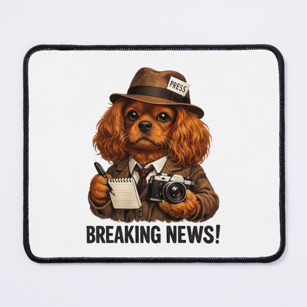 Item preview, Braking News! Ruby Cavalier designed and sold by SpottyRainbow.
