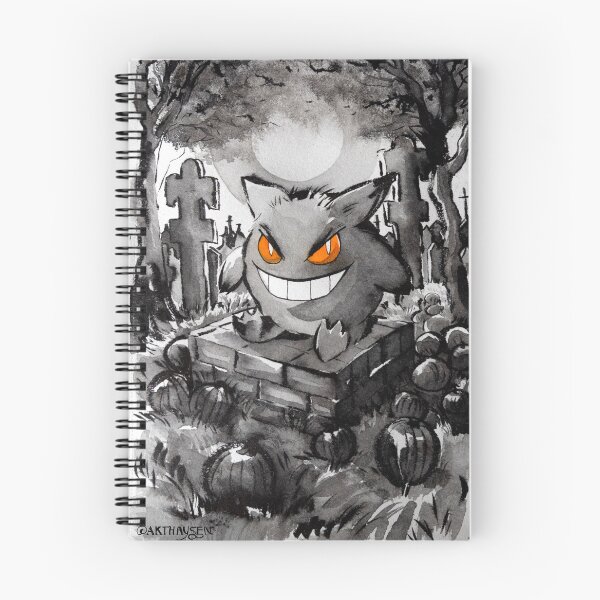 Item preview, Spooky Ghost Type Ink Drawing for Halloween and Gamers designed and sold by akthaysen.