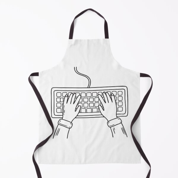Item preview, Hands Typing Above Keyboard designed and sold by rasagamastore.