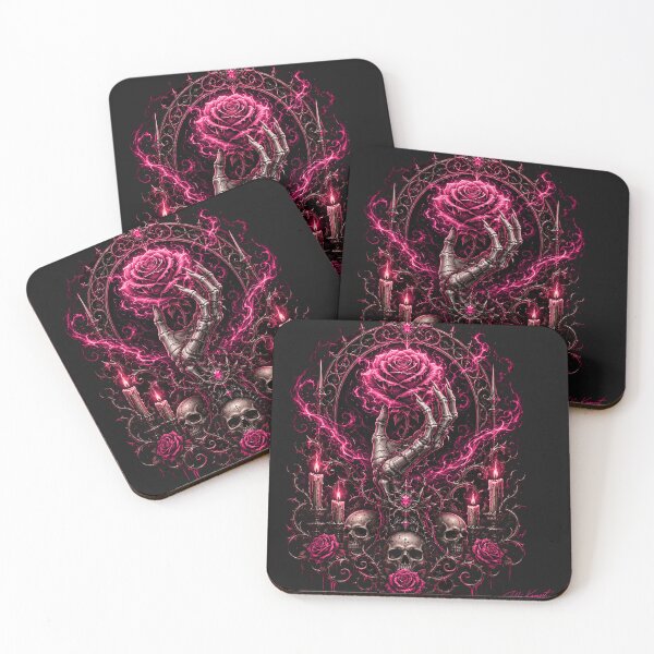 Item preview, Gothic Skeleton Rose Ritual designed and sold by JabbiKamost.