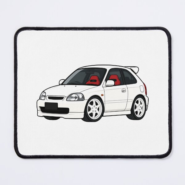 Item preview, EK9 White JDM R Hatch Type Mini Toon Car designed and sold by VenZolic.