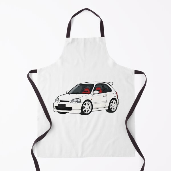 Item preview, EK9 White JDM R Hatch Type Mini Toon Car designed and sold by VenZolic.