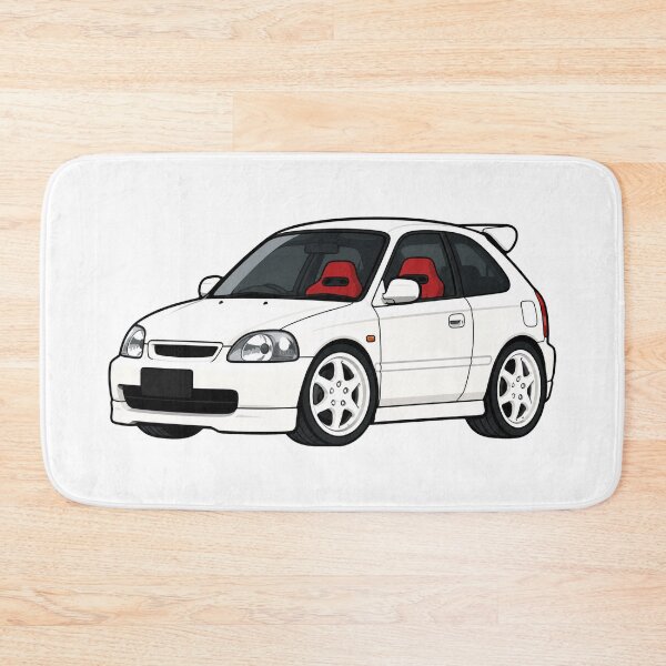 Item preview, EK9 White JDM R Hatch Type Mini Toon Car designed and sold by VenZolic.