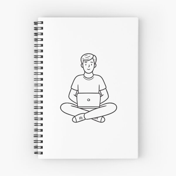 Item preview, Typing While Sitting Cross Legged designed and sold by rasagamastore.