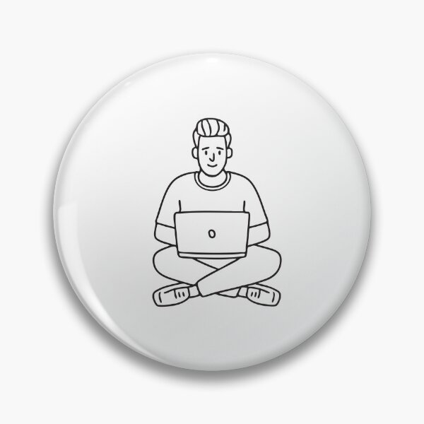 Item preview, Typing on Floor with Legs Extended designed and sold by rasagamastore.