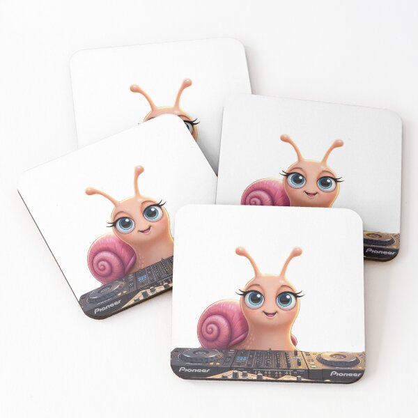 Item preview, Snail DJ designed and sold by PrintableBeats.