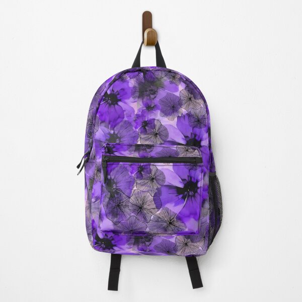 Item preview, Purple Watercolor Flowers designed and sold by imaniko.