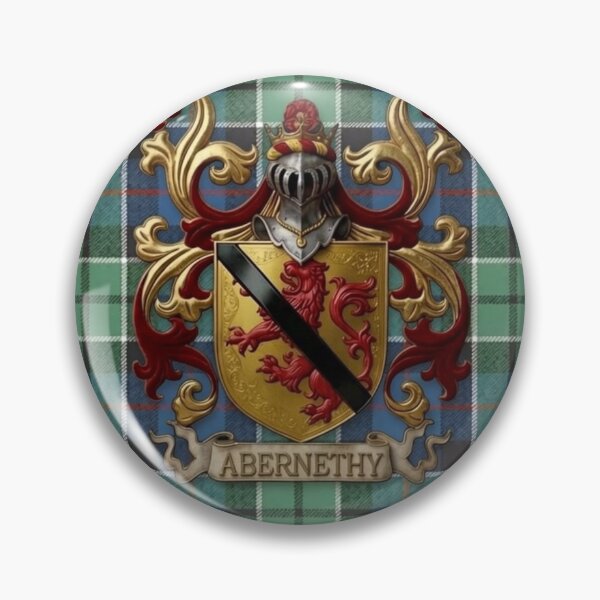 Item preview, Abernethy Coat of Arms and Leslie Hunting Tartan designed and sold by Kirrindy Designs.
