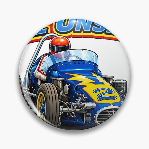 Item preview, Al Unser USAC CRA Sprint Midget Dirt Race Car  designed and sold by GARAGE75DESIGNS.