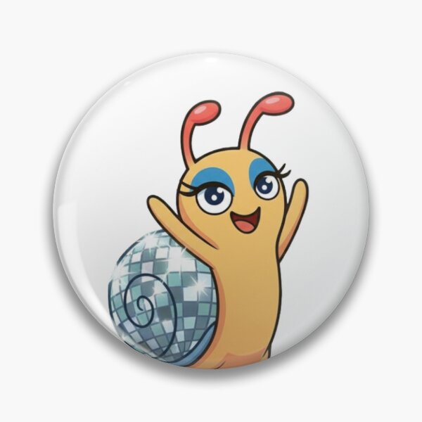 Item preview, Discoball Snail designed and sold by PrintableBeats.