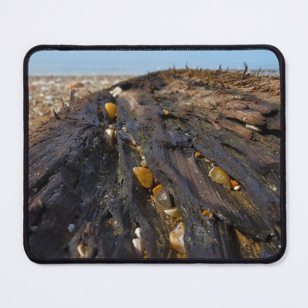 Item preview, Hunstanton Driftwood Coastal Texture | Norfolk Beach Close Up Photography designed and sold by MikeWalksUK.