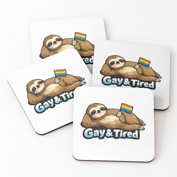 Item preview, Gay AF Sloth Pride designed and sold by Pixanova.