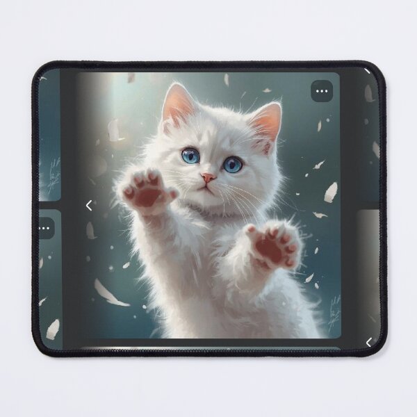 Item preview, white kitty designed and sold by You168.