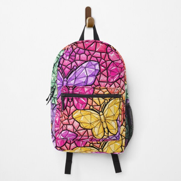 Item preview, Colorful Gemstone Butterfly Mosaic Pattern designed and sold by DjFreeq.