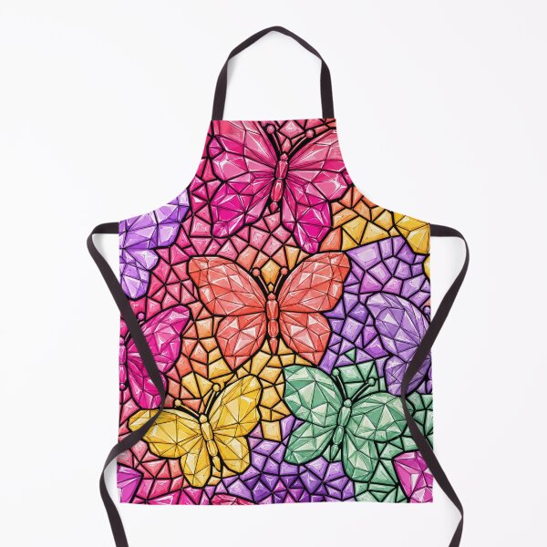 Item preview, Colorful Gemstone Butterfly Mosaic Pattern designed and sold by DjFreeq.