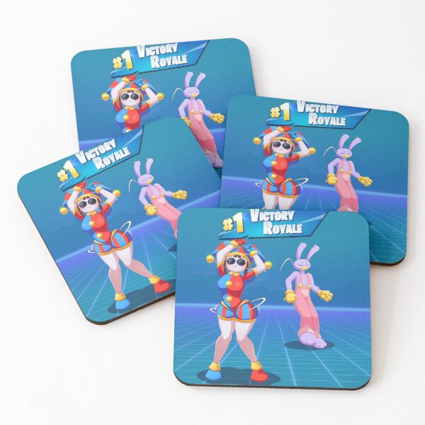 Item preview, fortnite amazing digital circus pomni and jax designed and sold by idendrawx.