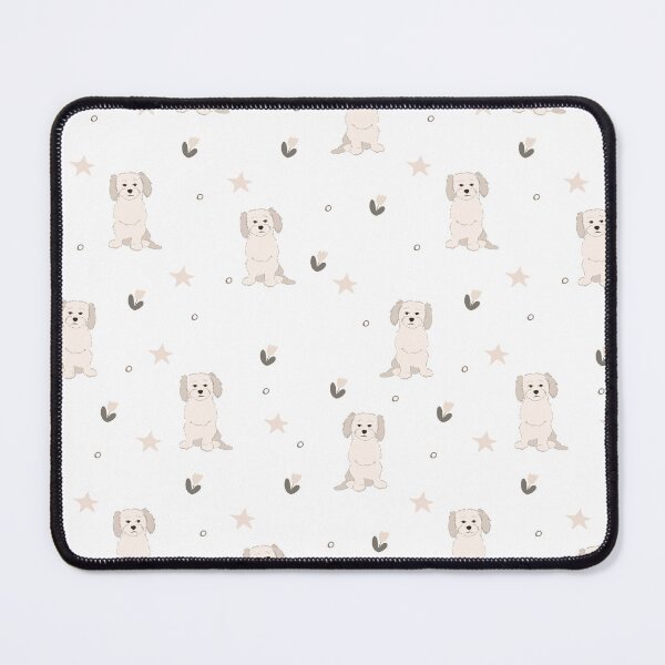 Item preview, Minimalist Flat Design Maltese Dog White Pattern designed and sold by svitlaarty.