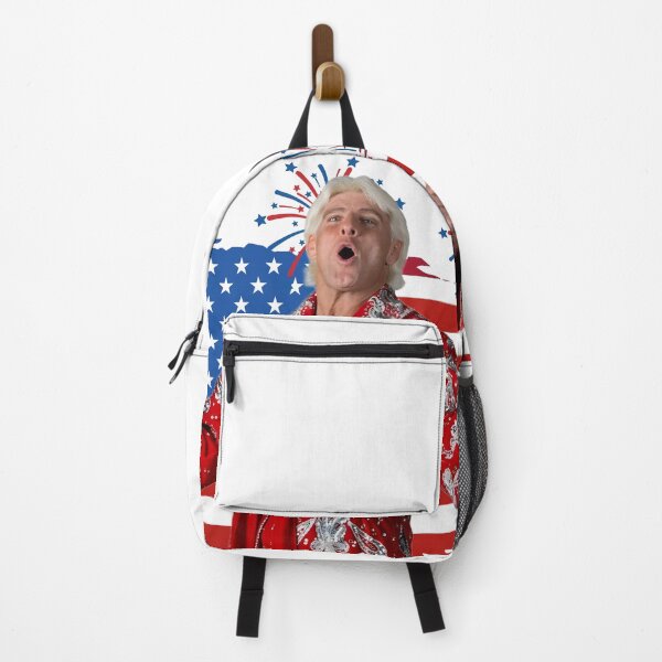 Item preview, Funny 4th of July Red White and Wooooo Ric Flair Wrestling Dad designed and sold by cakematel.