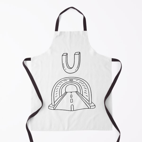 Item preview, Letter U Above Underpass Illustration designed and sold by rasagamastore.