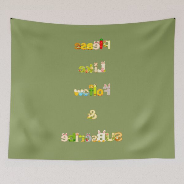 Item preview, ✴️ PLEASE LIKE FOLLOW & SUBSCRIBE COLLECTION ✴️ - ENCHANTED EASTER EMBROIDERY TEXT - Camera Ready (REVERSED) Darling Edition designed and sold by WheelieGdArt.